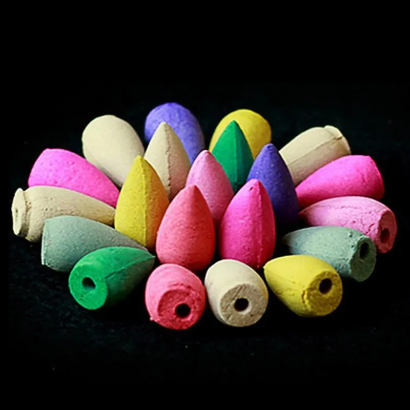 20pcs Natural Incense Backflow Bullet