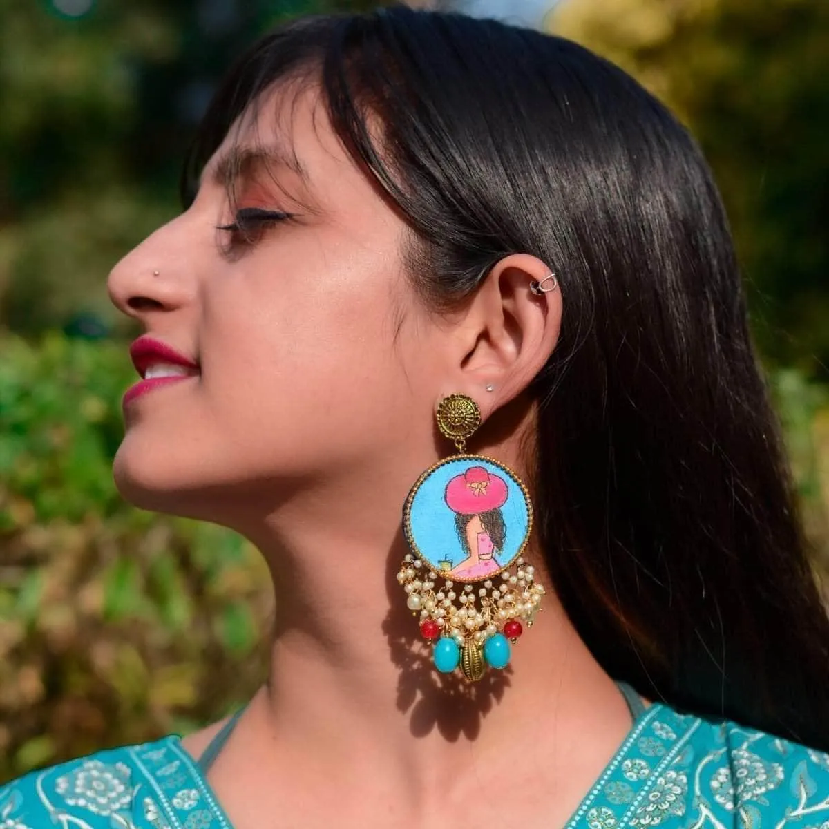 Alzena Handpainted Earrings