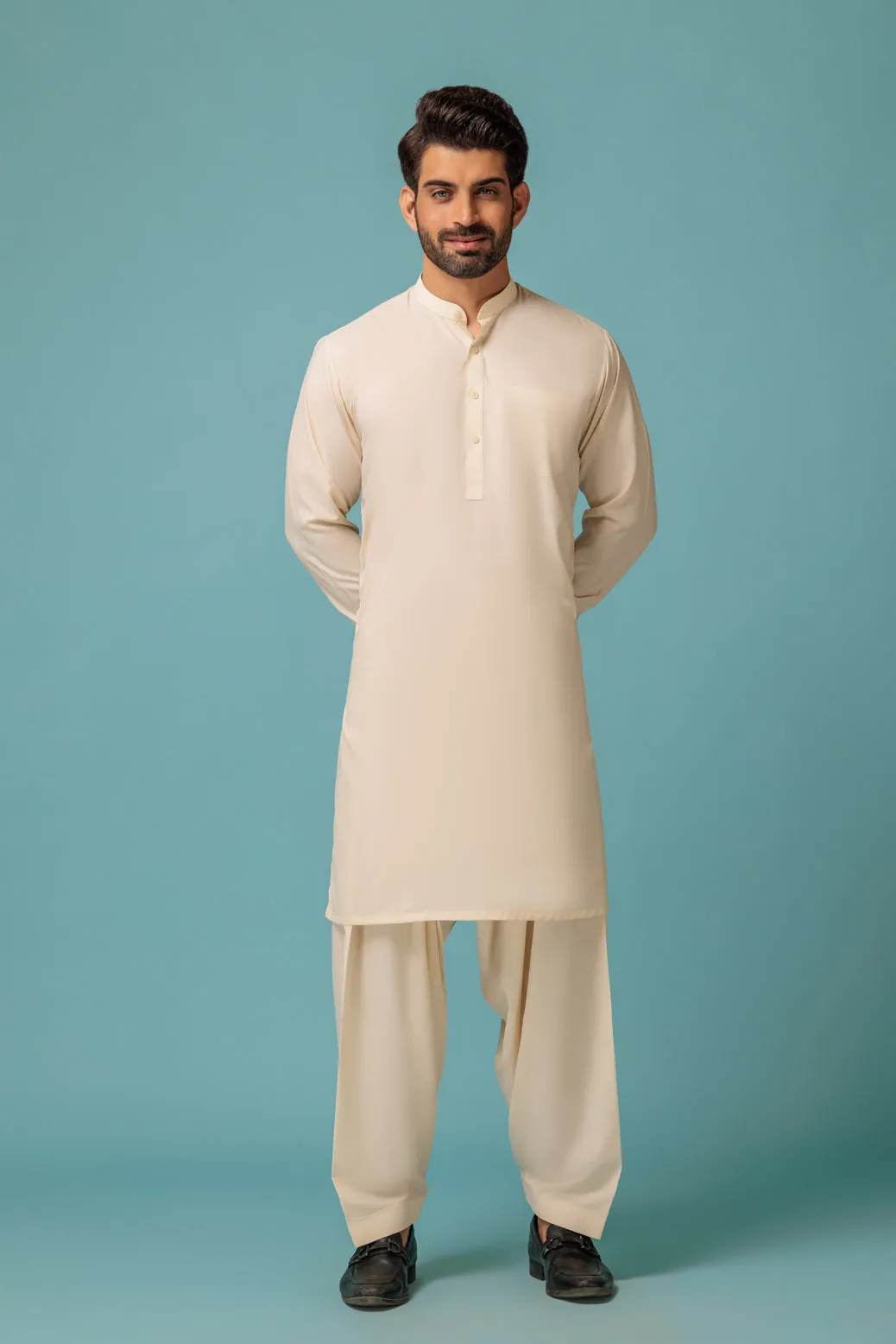 B-DROP-BLENDED-SHALWAR SUIT - (GSBR23-003)