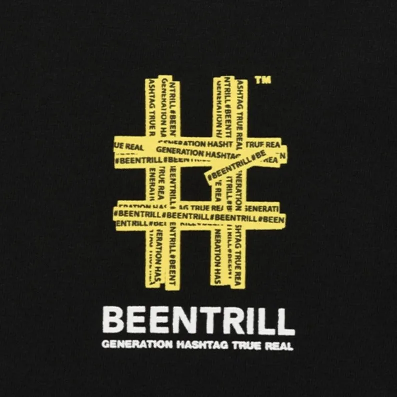 Been Trill Chest Logo Tee Black