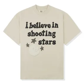 Broken Planet I Believe In Shooting Stars T Shirt Bone White