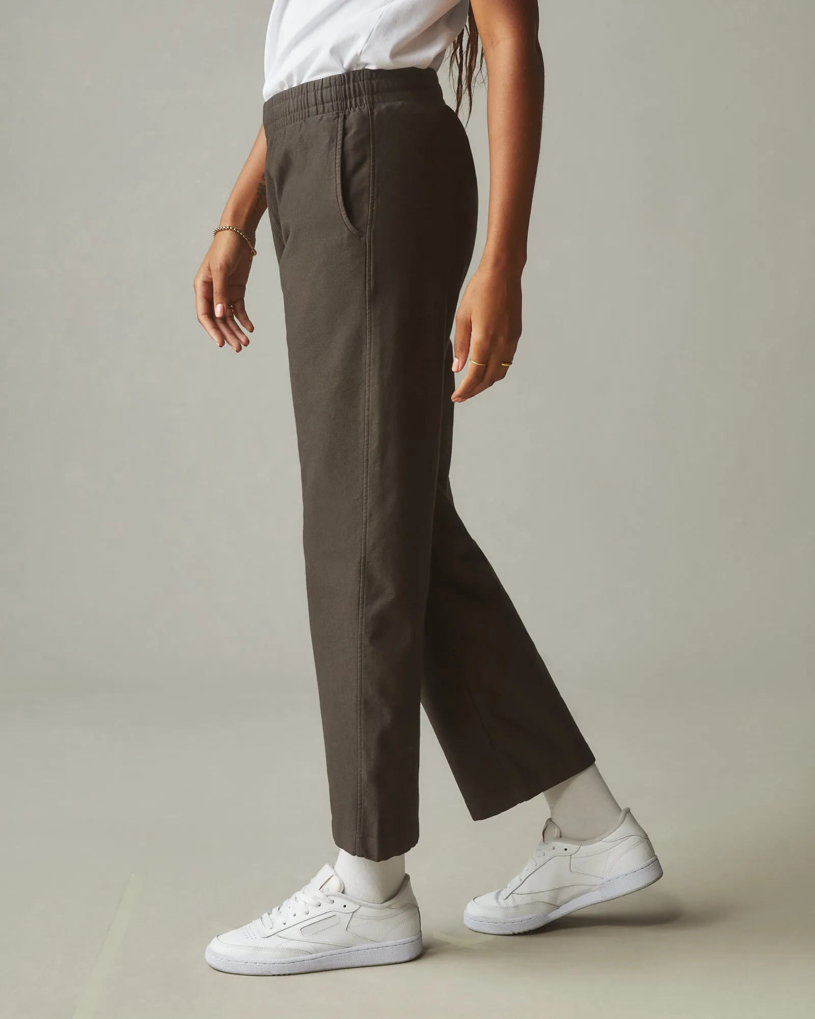 Brushed Twill Pant - Oak