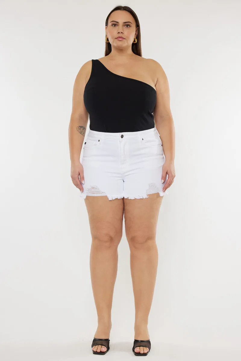 Cleo High Rise Shorts (Plus Size)