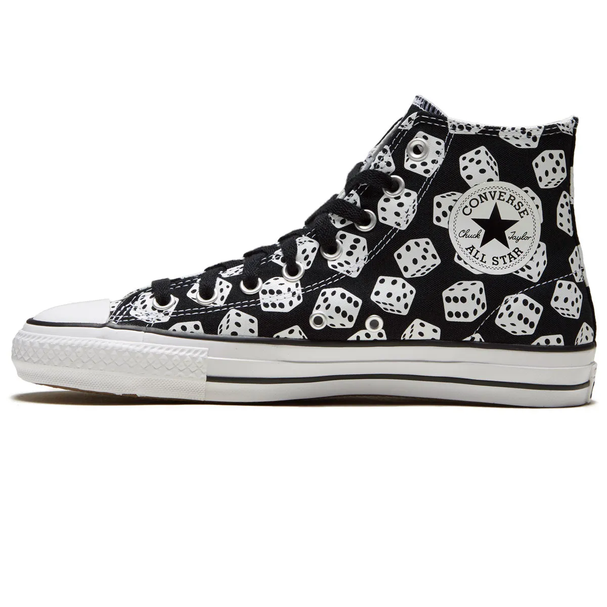 Converse CONS CTAS Pro Hi Black/White Dice Canvas