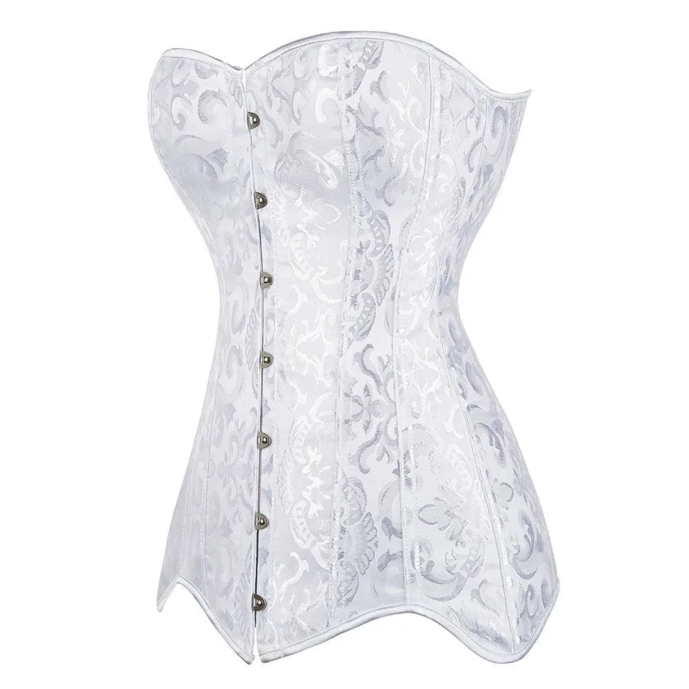 Corset Queen Adams (White)