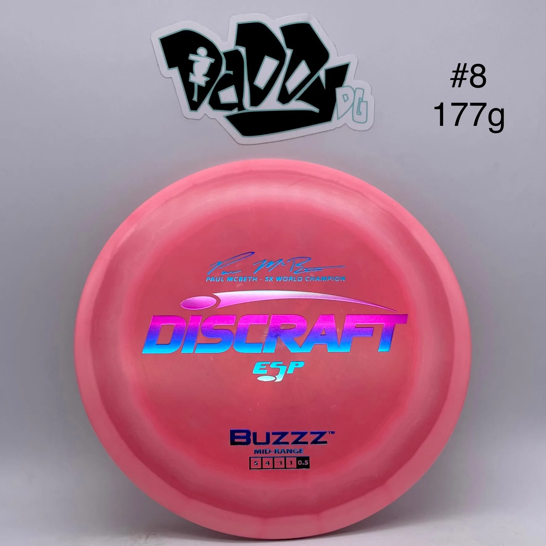 Discraft ESP Buzzz Paul McBeth Signature Series Midrange