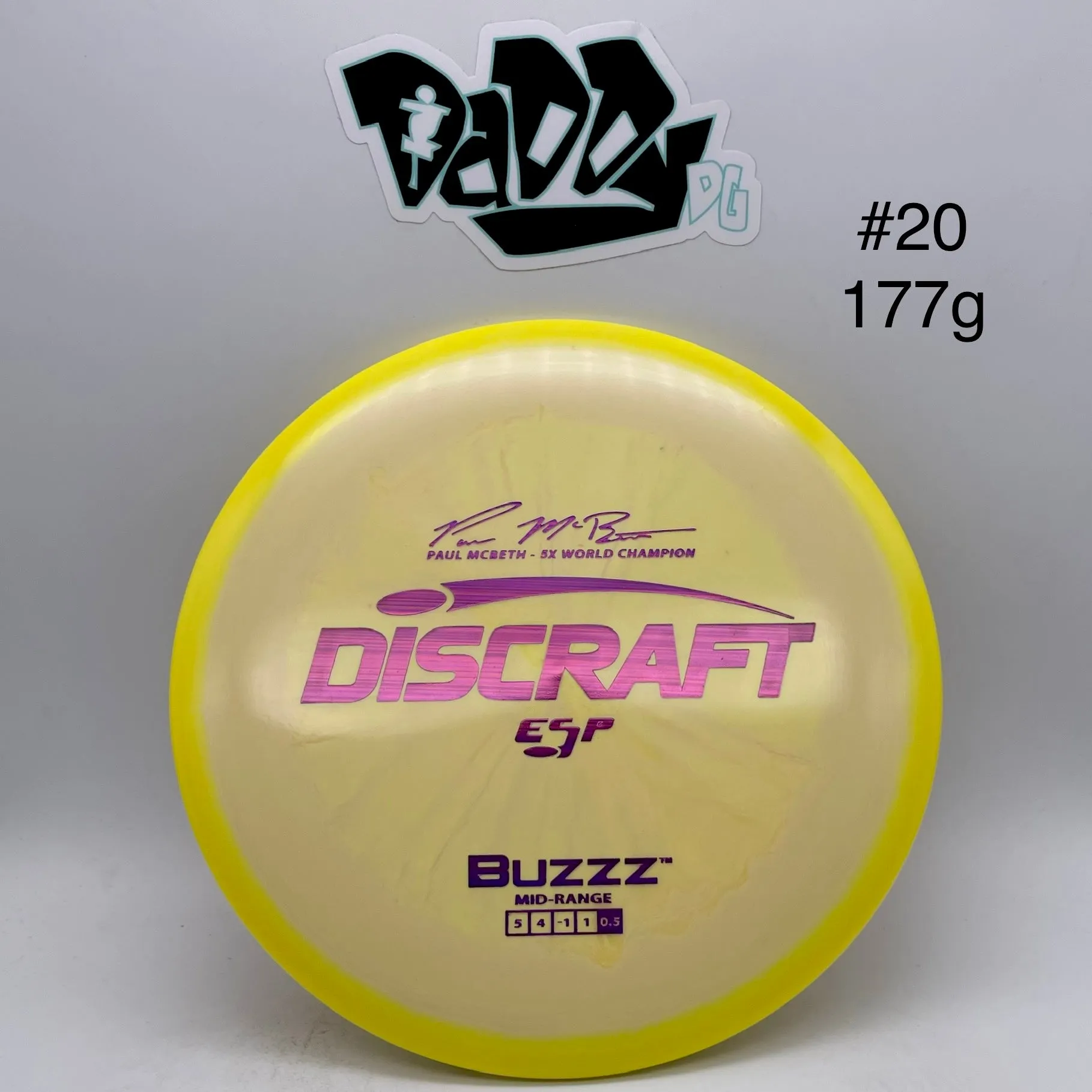 Discraft ESP Buzzz Paul McBeth Signature Series Midrange