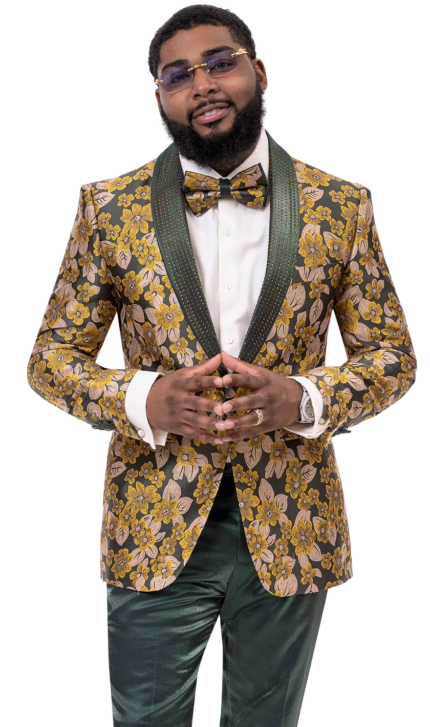 EJ Samuel Green Suit JP105