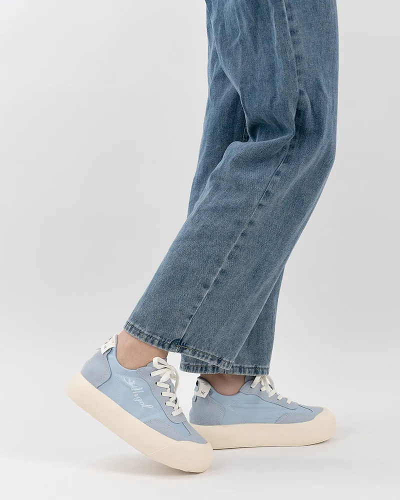 Elastic Back Side Comfortable Platform Sneakers