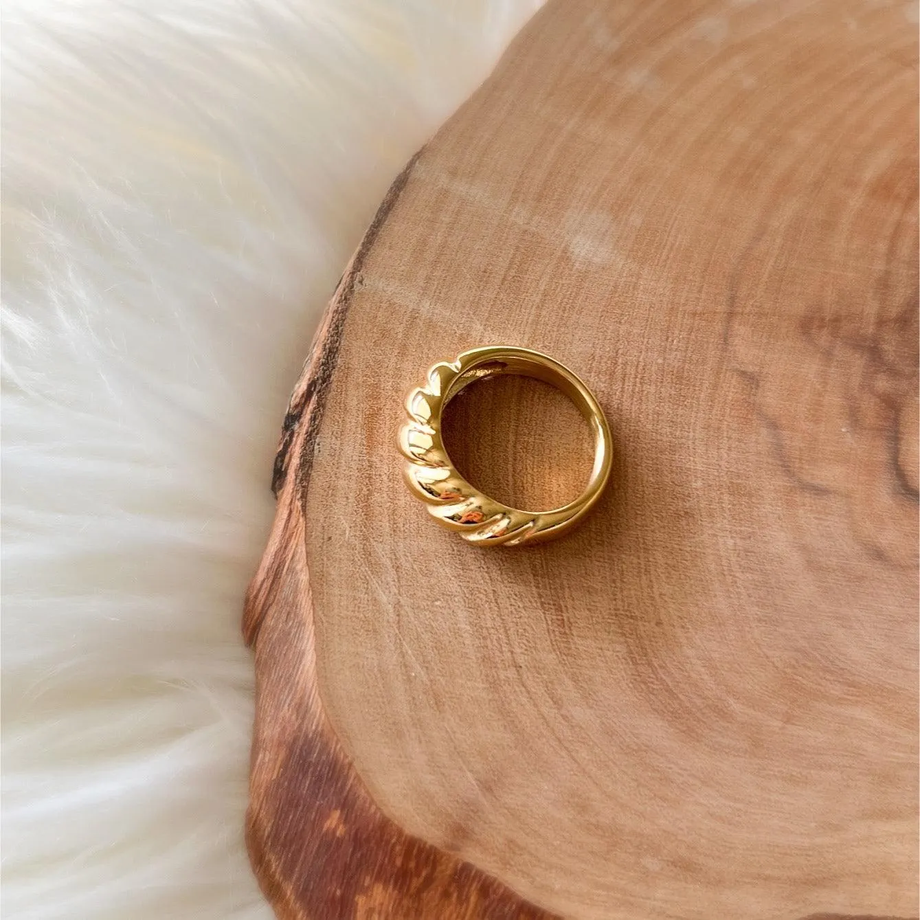 Emile Croissant Dome Ring - LAST CHANCE!