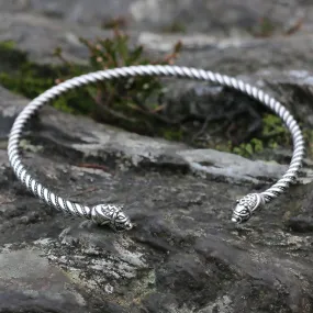 Floki Torc - Sterling Silver