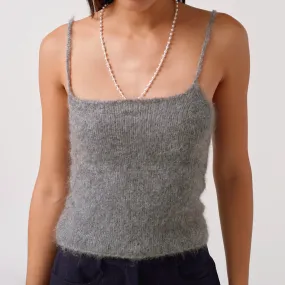 GRAZZIE KNIT TOP GREY