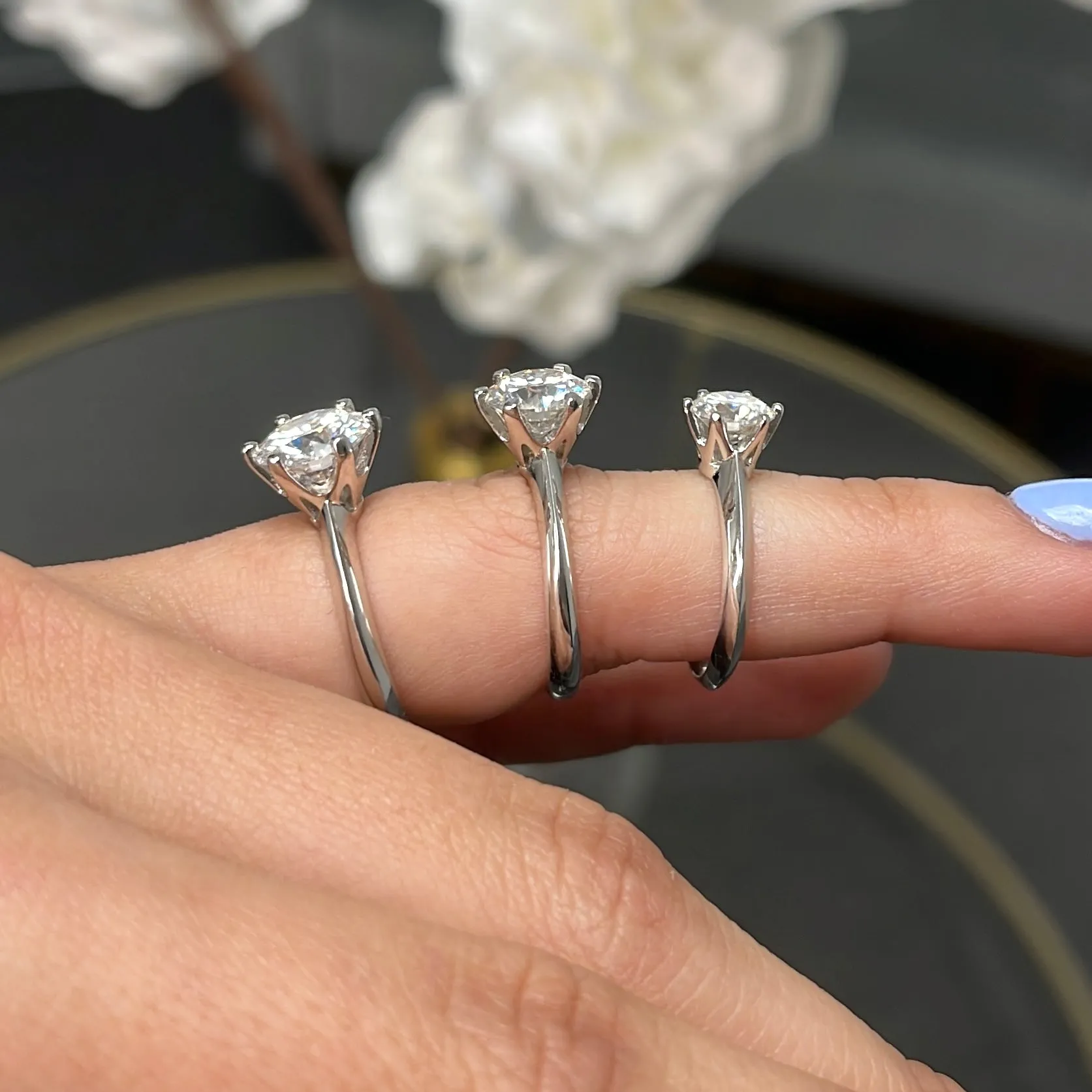 JASMINE MOISSANITE RING