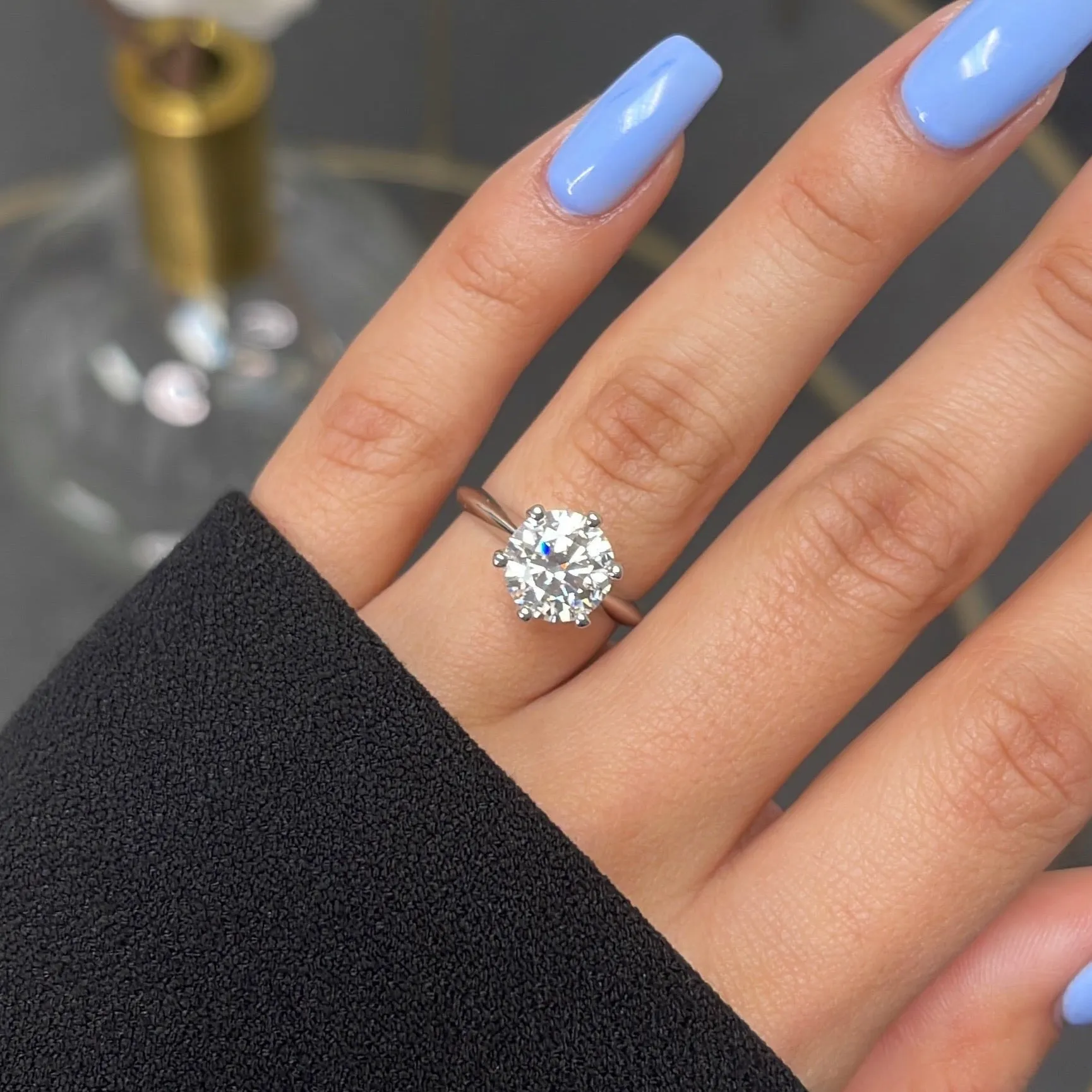 JASMINE MOISSANITE RING