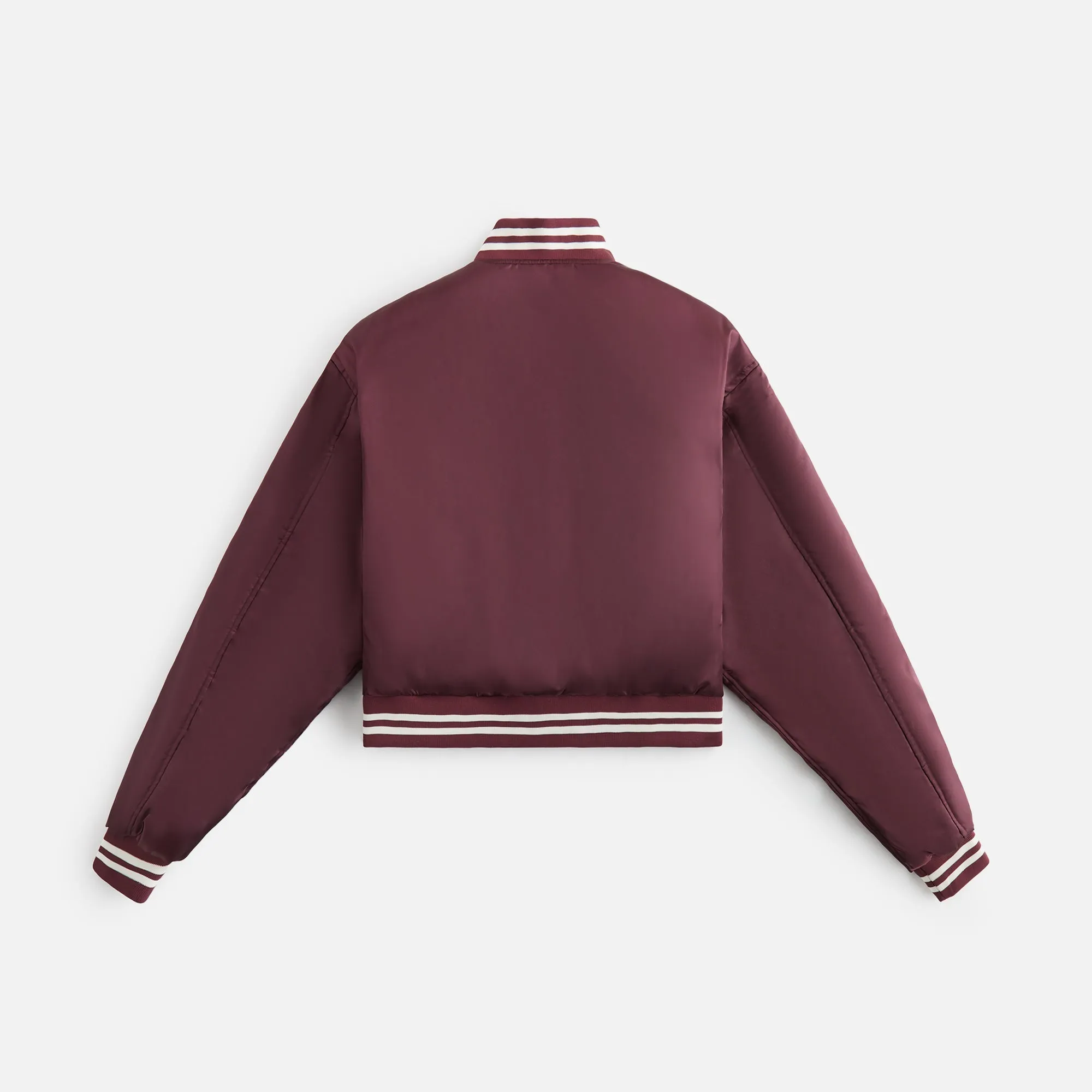 Kith Women Landry II Cropped Satin Bomber - Essence