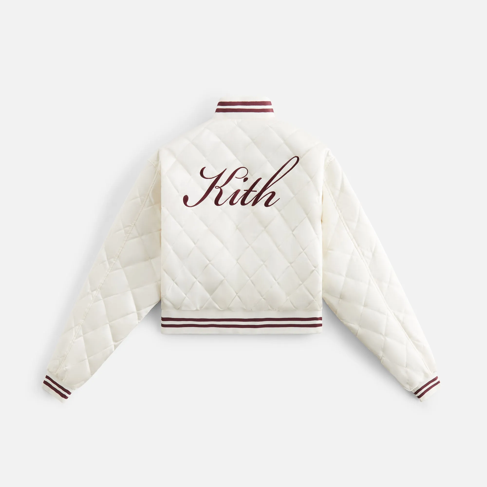 Kith Women Landry II Cropped Satin Bomber - Essence