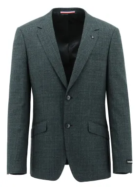 Lisbon Edward Green Checked Suit