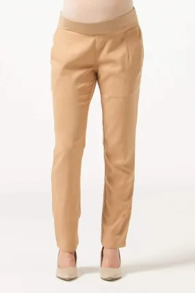 Maternity Pants Dorrine Camel