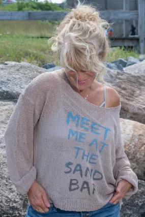 Meet Me At The Sand Bar Beach Knit