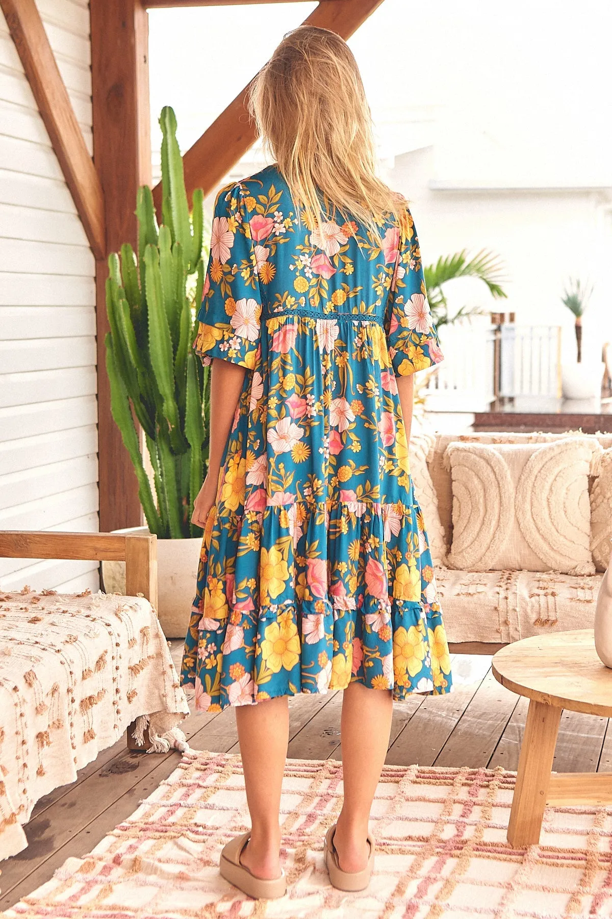 Monday Midi Dress Tiya Print