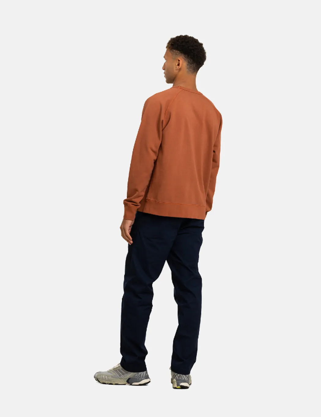 Norse Projects Kristian Sportswear GMD Sweatshirt - Burnt Ocher