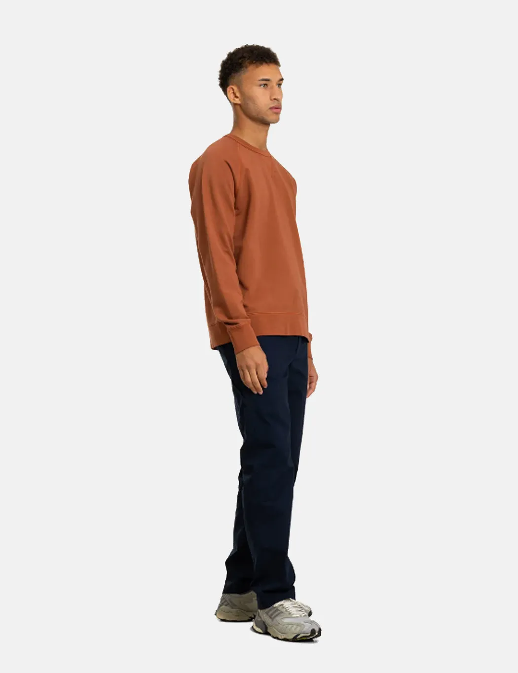 Norse Projects Kristian Sportswear GMD Sweatshirt - Burnt Ocher