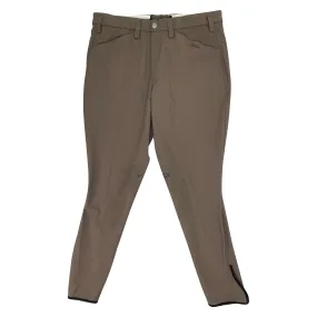 Pikeur 'Rodrigo' Knee Patch Breeches in Taupe - Men's US 36