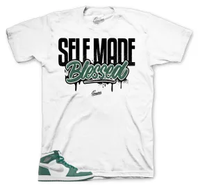 Retro 1 Gorge Green Self Made Shirt