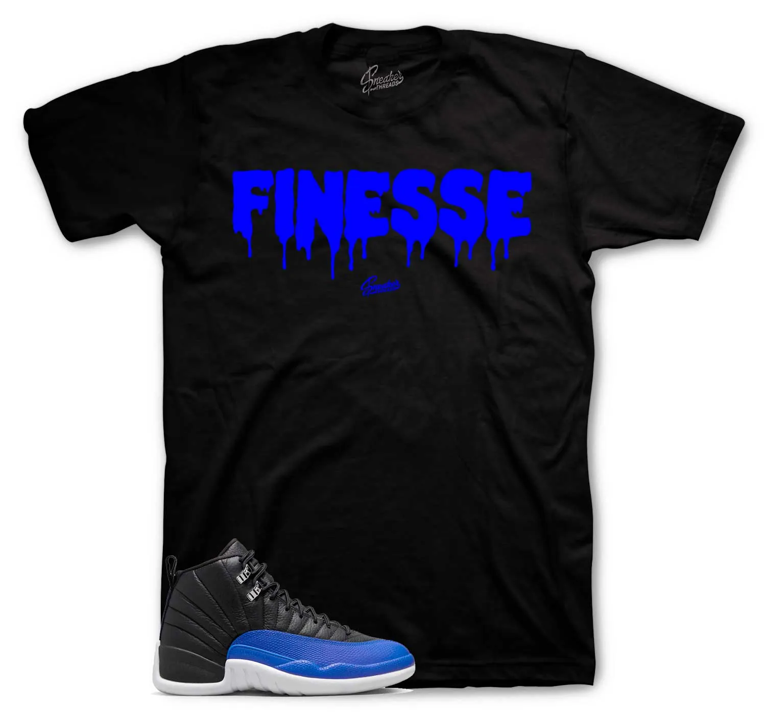 Retro 12 Hyper Royal Finesse Shirt