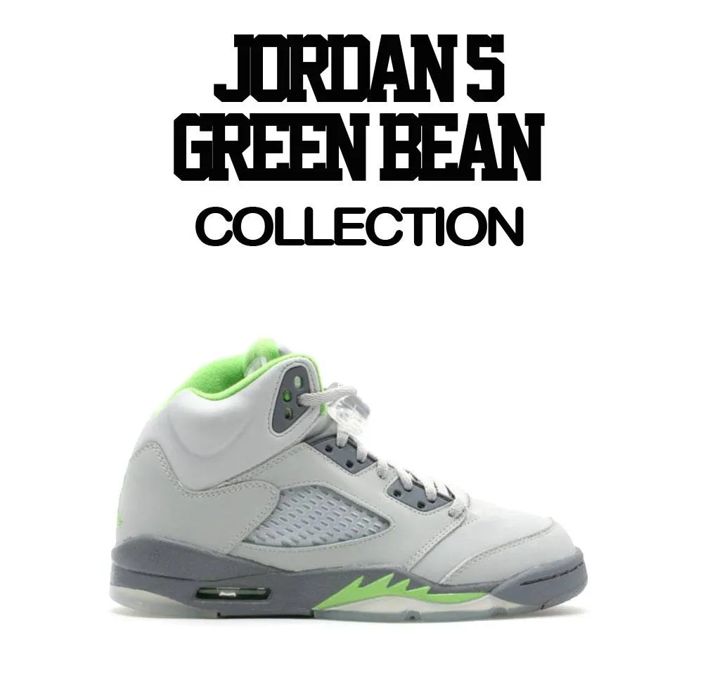 Retro 5 Green Bean Love Kicks Shirt