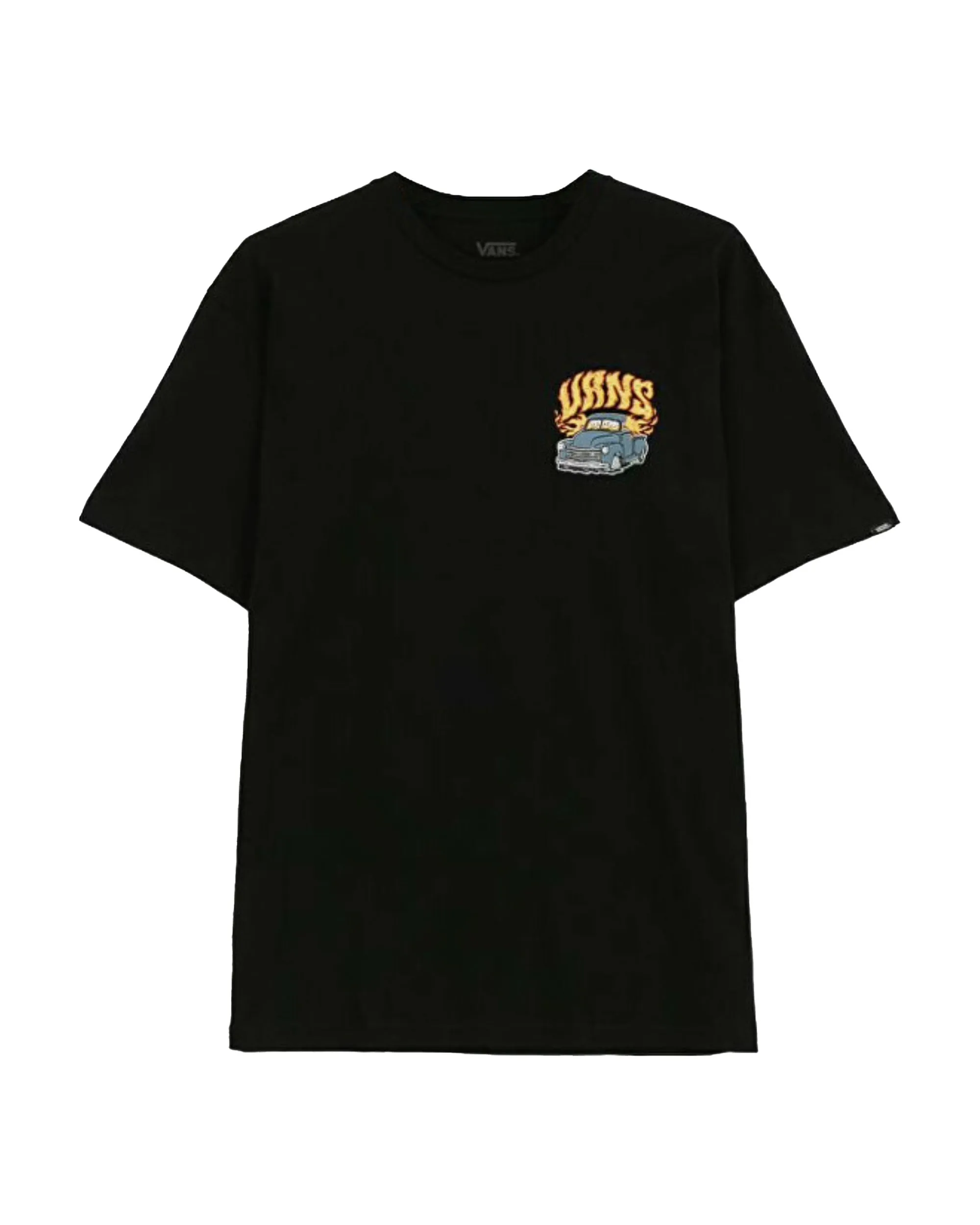 T-Shirt Uomo Vans Running on Empty SS Tee Nero