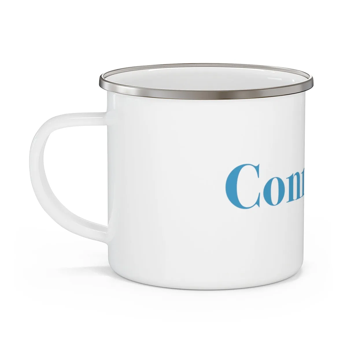 #theconnecticutlife Enamel Camping Mug