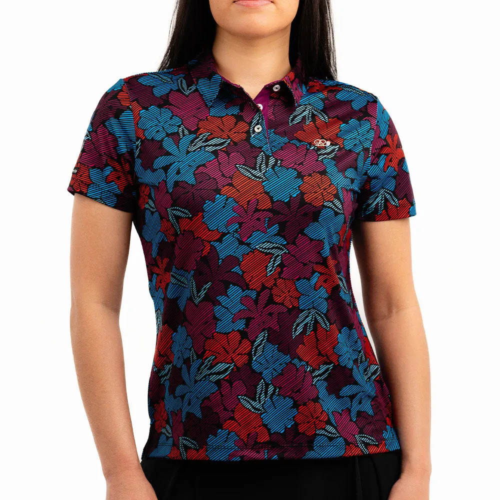 Women's Fore Flowers Polo